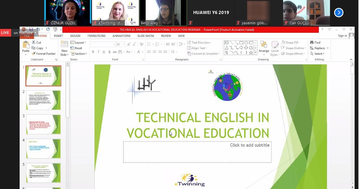 TECHNICAL ENGLISH IN VOCATIONAL EDUCATION